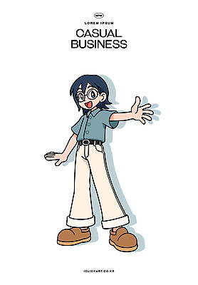 캐릭터 손 디자인 옷 남자 신발 셔츠 일러스트 비즈니스 모션 표정 웃음 캐주얼 청바지 표현 편안함 그림 주목 스타일 일러캐릭터 AI파일 상의 바지 사람 신체부위 감각 파일형식 벡터