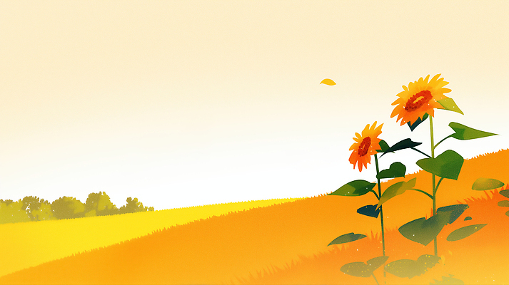 JPG 식물 꽃 컬러 농업 일러스트 자연 하늘 해바라기 풍경 초원 초록색 여름 햇빛 태양 농경지 노을 일몰 뷰티풀 풍경화 국내일러스트 AI일러스트 AI콘텐츠 자연요소 계절 산업 농장 그림 생태계 파일형식