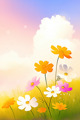 JPG 식물 그릇 꽃 여유 컬러 일러스트 자연 하늘 생명 풍경 잔디 초원 황혼 부드러움 뷰티풀 산들바람 소프트 국내일러스트 AI일러스트 AI콘텐츠 식기 감정 바람 일몰 감각 생태계 파일형식