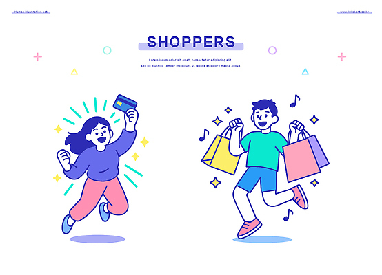 어린이 컬러 백그라운드 일러스트 모션 친구 쇼핑 청춘 상점 활발 기쁨 소비 구매 즐거움 결제 국내일러스트 AI파일 카드프레임 감정 컨셉 관계 프레임 사람 파일형식 벡터