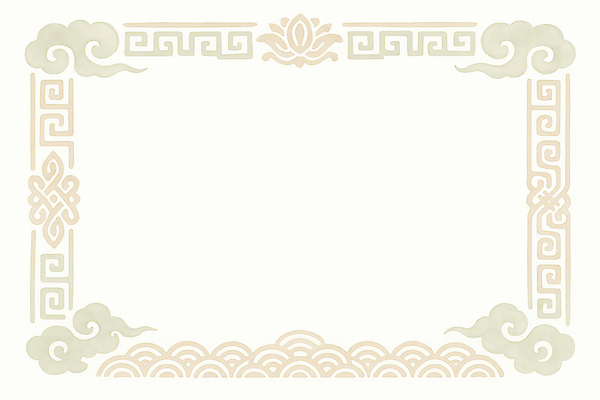 JPG 구름 한국전통 전통 디자인 파도 백그라운드 무늬 일러스트 프레임 한국 연꽃 장식 전통문양 구름문양 연꽃문양 Frame 국내일러스트 AI일러스트 AI콘텐츠 자연요소 문양 꽃 아시아 바다 파일형식 구름_자연