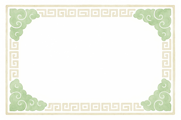 JPG 도형 전통 디자인 예술 백그라운드 패턴 일러스트 프레임 장식 초록색 표현 크기 모던 수공예 스타일 국내일러스트 AI일러스트 AI콘텐츠 컬러 무늬 공예 파일형식