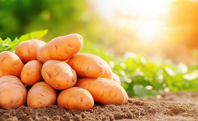 JPG 편집이미지 음식 채소 자연 감자 건강 여름 햇빛 농사 에너지 수확 신선 농부 땅 유기농 편집실사 AI포토 AI콘텐츠 직업 웰빙 계절 농업 태양 CG 생태계 파일형식