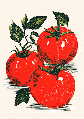 JPG 식물 디자인 컬러 잎 농업 토마토 채소 일러스트 방울토마토 자연 건강 초록색 농장 수확 가을 신선 농부 유기농 심플 수확철 신선도 국내일러스트 AI일러스트 AI콘텐츠 직업 웰빙 계절 산업 생태계 파일형식