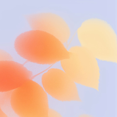 JPG 식물 계절 컬러 백그라운드 잎 일러스트 자연 생명 따뜻함 풍경 햇빛 감각 변화 생태계 부드러움 조화 뷰티풀 국내일러스트 AI일러스트 AI콘텐츠 컨셉 태양 파일형식