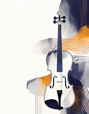 JPG 디자인 감정 문화 예술 선 악기 음악 백그라운드 일러스트 추상 미술 공연 바이올린 그림 감성 조화 뷰티풀 색채 창의성 국내일러스트 AI일러스트 AI콘텐츠 컨셉 무늬 현악기 문화예술 이벤트 파일형식