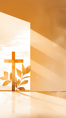 JPG 식물 종교 상징 일러스트 자연 휴식 아이디어 빛 평화 정원 공간 분위기 신성 교차 뷰티풀 샤인 국내일러스트 AI일러스트 AI콘텐츠 컨셉 생태계 파일형식