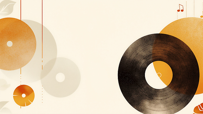 JPG 디자인 포스터 예술 음악 컬러 백그라운드 패턴 음표 일러스트 노래 그래픽 표현 음반 질감 복고 아날로그 색감 국내일러스트 AI일러스트 AI콘텐츠 기호 무늬 문화예술 파일형식