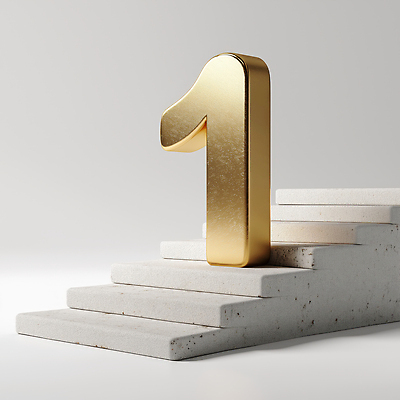 JPG 편집이미지 디자인 예술 상징 성공 장식 빛 인테리어 조형물 숫자 계단 금색 원형 중앙 결과 모던 편집3D AI컴퓨터그래픽 AI콘텐츠 도형 문자 컬러 컨셉 미술 3D 파일형식