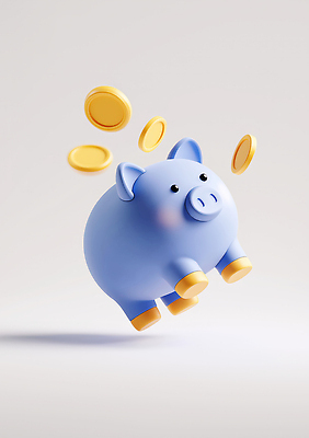 JPG 편집이미지 디자인 행복 상징 장식 저축 돼지저금통 즐거움 금화 자산관리 편집3D AI컴퓨터그래픽 AI콘텐츠 감정 금융 경제 3D 저금통 황금 파일형식