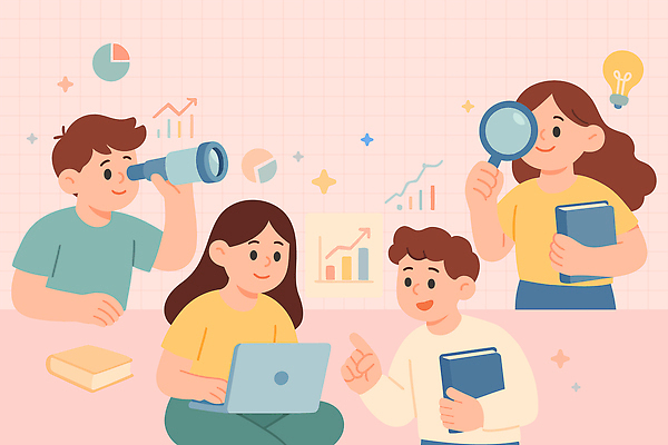 학생 교육 일러스트 그래프 협력 학습 자료 성장 발표 토론 분석 준비 대학교 정리 실습 의견 프로젝트 국내일러스트 AI파일 컨셉 학교 파일형식 벡터