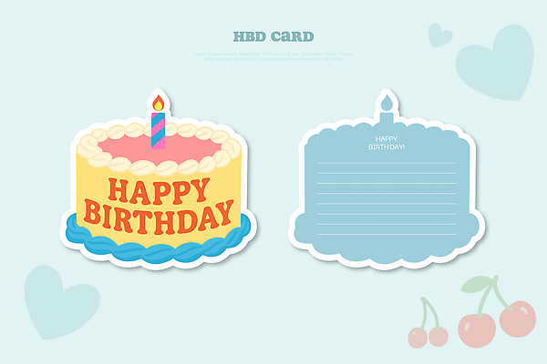 디자인 기념일 백그라운드 일러스트 촛불 문구용품 선물 장식 장난감 귀여움 케이크 축제 축하 생일파티 생일 소식 축하카드 파스텔 국내일러스트 AI파일 카드프레임 컨셉 초 학용품 디저트 카드_감사 프레임 이벤트 오브젝트 파일형식 벡터