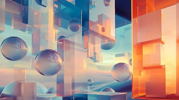 JPG 모양 편집이미지 디자인 예술 컬러 백그라운드 유리 추상 풍경 반사 공간 구슬 장면 기하학 이미지편집 AI컴퓨터그래픽 AI콘텐츠 무늬 재질 파일형식