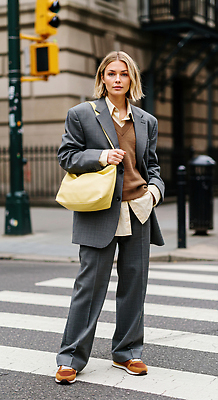 JPG 모델 편집이미지 여자 패션 거리 정장 건물 걷기 도시 도심 신호등 패션쇼 의료성형뷰티 스타일 편집실사 AI인물포토 AI콘텐츠 건축물 옷 모션 사람 CG 쇼 파일형식 AI포토