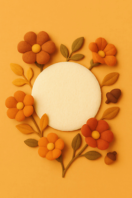 JPG 편집이미지 디자인 꽃 예술 컬러 백그라운드 잎 미술 장식 노란색 공간 흰색 창작 편집실사 AI컴퓨터그래픽 AI콘텐츠 식물 문화예술 CG 파일형식