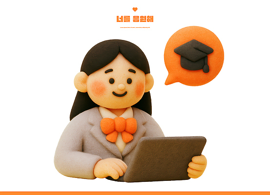 PSD 편집이미지 캐릭터 학생 교육 응원 모션 친절 표정 노트북 수능 교양 수험생 소통 창의성 펠트 이미지편집 컨셉 고등학생 전자제품 시험 파일형식 천_직물