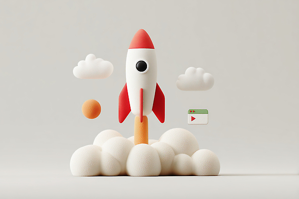 JPG 구름 편집이미지 디자인 컬러 놀이 장식 장난감 로켓 비행 발사 즐거움 오브젝트 상상력 창의력 편집3D AI컴퓨터그래픽 AI콘텐츠 자연요소 감정 3D 파일형식