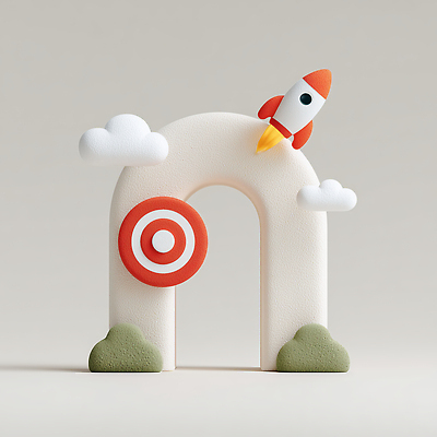 JPG 구름 편집이미지 디자인 컬러 놀이 장난감 로켓 목표 발사 즐거움 아치 독창 편집3D AI컴퓨터그래픽 AI콘텐츠 자연요소 감정 컨셉 3D 파일형식