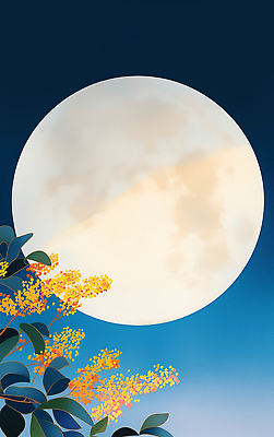 JPG 식물 꽃 야경 일러스트 자연 밤하늘 하늘 바람 나뭇잎 조명 풍경 일상 노란색 정원 고요 보름달 가을 시원함 달빛 뷰티풀 색감 국내일러스트 AI일러스트 AI콘텐츠 자연요소 계절 컬러 잎 날씨 라이프 달 야간 생태계 파일형식 풍경_경치