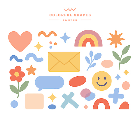 모양 아이콘 디자인 꽃 행복 감정 컬러 백그라운드 무지개 패턴 추상 그래픽 기쁨 하트 표현 오브젝트 소통 2D아이콘 AI파일 자연요소 식물 컨셉 무늬 파일형식 벡터