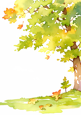 JPG 나무 식물 계절 잎 일러스트 자연 생명 바람 풍경 야외 햇빛 노란색 환경 주황색 산책 가을 떨어짐 숲 화단 뷰티풀 국내일러스트 AI일러스트 AI콘텐츠 자연요소 컬러 컨셉 날씨 휴식 태양 생태계 파일형식