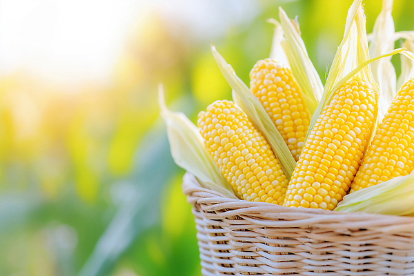 JPG 식물 편집이미지 농업 채소 자연 옥수수 여름 햇빛 농장 노란색 바구니 환경 식사 수확 신선 농부 편집실사 AI포토 AI콘텐츠 직업 계절 산업 컬러 곡류 태양 CG 생태계 파일형식