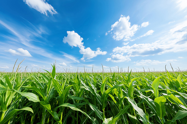 JPG 식물 구름 편집이미지 밭 농업 자연 하늘 옥수수 풍경 초록색 여름 농작물 햇빛 농장 농부 편집실사 AI포토 AI콘텐츠 자연요소 직업 계절 산업 컬러 곡류 태양 CG 생태계 파일형식