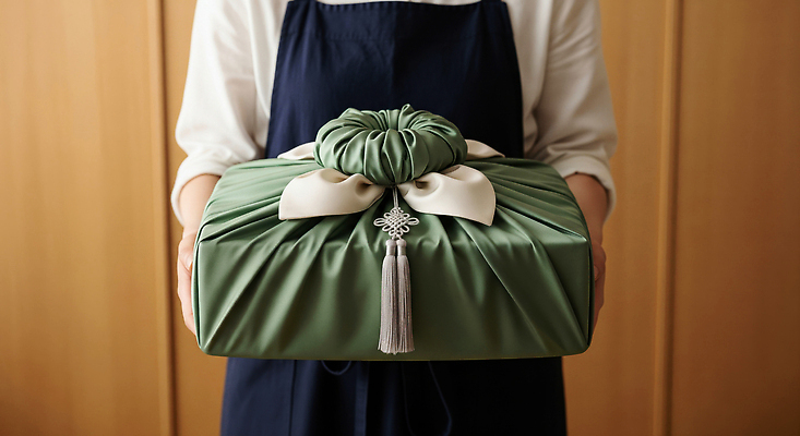 JPG 편집이미지 전통 디자인 명절 기념일 리본 문화 예술 포장 한국 선물 초록색 상자 추석 보자기 자수 정성 추석선물 의료성형뷰티 편집실사 AI포토 AI인물포토 AI콘텐츠 아시아 컬러 이벤트 CG 파일형식 천_직물 명절선물