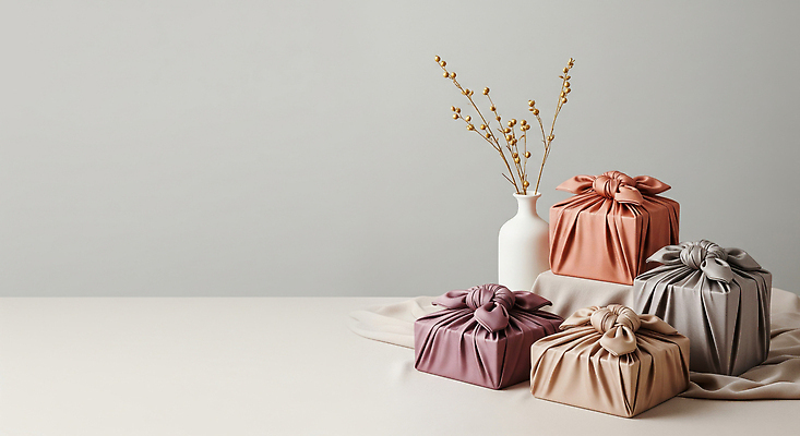 JPG 편집이미지 디자인 컬러 포장 자연 탁자 선물 인테리어 추석 꽃병 고요 보자기 오브젝트 모던 부드러움 뷰티풀 추석선물 편집실사 AI포토 AI콘텐츠 명절 꽃 가구 감각 CG 생태계 파일형식 천_직물 명절선물