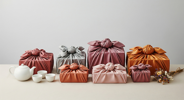 JPG 편집이미지 디자인 컬러 포장 탁자 선물 장식 컵 인테리어 세트 상자 추석 보자기 차 찻주전자 천 다과 추석선물 스타일 편집실사 AI포토 AI콘텐츠 식기 명절 음료 가구 주전자 디저트 직물 CG 파일형식 천_직물 명절선물