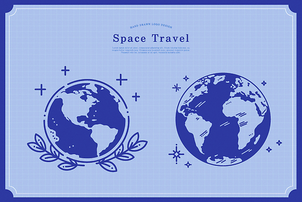 디자인 지구 예술 여행 백그라운드 일러스트 그래픽 파란색 탐험 그림 스페이스 우주여행 발견 창의성 국내일러스트 AI파일 도형 컬러 우주 파일형식 벡터