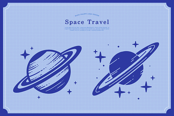 디자인 별 예술 여행 일러스트 그래픽 파란색 우주 공간 매력적 행성 탐험 신비 우주선 창의성 국내일러스트 AI파일 자연요소 컬러 컨셉 파일형식 벡터