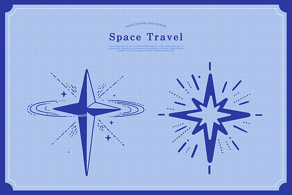 디자인 별 여행 백그라운드 일러스트 그래픽 파란색 우주 심볼 그림 심플 창의성 세련 국내일러스트 AI파일 자연요소 컬러 파일형식 벡터