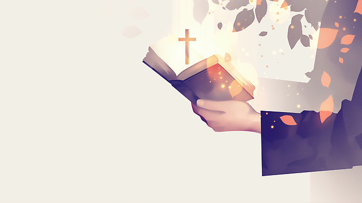 JPG 손 디자인 여자 남자 기독교 종교 상징 컬러 십자가 낙엽 일러스트 자연 믿음 성경 가을 표현 감성 조화 창의성 국내일러스트 AI일러스트 AI콘텐츠 계절 감정 컨셉 잎 종교용품 사람 신체부위 생태계 파일형식