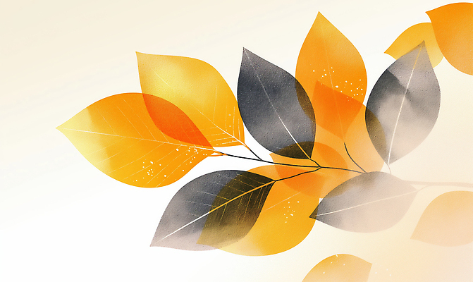 JPG 식물 디자인 예술 컬러 백그라운드 잎 패턴 일러스트 자연 생명 나뭇잎 따뜻함 미소 풍경 가을 변화 조화 뷰티풀 색감 국내일러스트 AI일러스트 AI콘텐츠 계절 컨셉 무늬 표정 생태계 파일형식