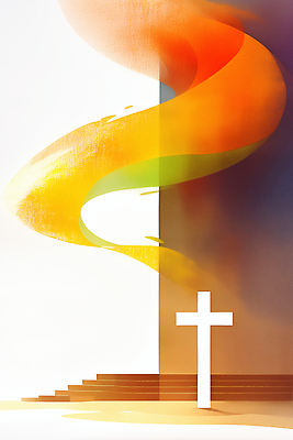 JPG 감정 기독교 종교 예술 상징 컬러 일러스트 따뜻함 공간 기도 표현 영혼 분위기 예배 신성 조화 색채 영감 제단 국내일러스트 AI일러스트 AI콘텐츠 컨셉 파일형식