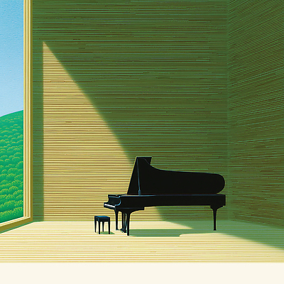 JPG 디자인 감정 창 예술 음악 의자 일러스트 조명 실내 풍경 평화 검은색 소리 공간 피아노 모던 그림 단순화된 국내일러스트 AI일러스트 AI콘텐츠 무기 컬러 가구 컨셉 문화예술 내부 건반악기 파일형식