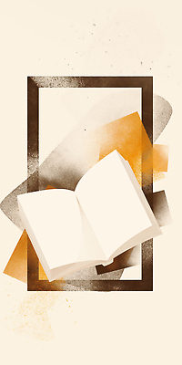 JPG 디자인 예술 컬러 백그라운드 일러스트 추상 프레임 그래픽 책 독서 표현 감각 모던 심플 조화 색감 창의성 국내일러스트 AI일러스트 AI콘텐츠 무늬 파일형식