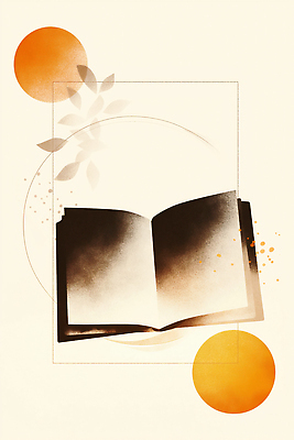 JPG 모양 디자인 예술 컬러 백그라운드 일러스트 자연 추상 책 독서 공백 표현 오픈 원형 모던 심플 감성 출판 국내일러스트 AI일러스트 AI콘텐츠 도형 컨셉 무늬 생태계 파일형식