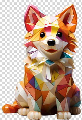 모양 편집이미지 디자인 예술 컬러 패턴 실내 장식 조형물 조각상 전시 강아지 기하학 PNG 창의성 무늬 미술 내부 반려동물 개 파일형식