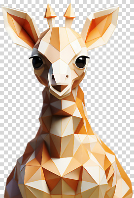 모양 동물 편집이미지 디자인 예술 조각 자연 기린 그림 기하학 PNG 대칭 창의력 무늬 포유류 생태계 파일형식