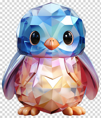 동물 편집이미지 디자인 예술 컬러 무지개 조류 생명 실내 장식 조형물 귀여움 크리스탈 모던 PNG 아이템 자연요소 컨셉 미술 내부 광석 파일형식