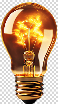 편집이미지 디자인 과학 전구 불꽃 조명 아이디어 빛 반짝임 에너지 금색 오픈 원형 전기에너지 PNG 순간 창의성 도형 컬러 컨셉 모션 불 파일형식