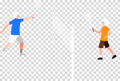 편집이미지 여자 남자 스포츠 모션 협력 경기 운동 경쟁 경기장 네트 집중 샷 배드민턴 PNG 컨셉 스포츠시설 자세 건강 사람 구기 파일형식