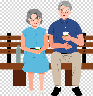 나무 편집이미지 노년 행복 여유 음료 악기 벤치 대화 상반신 일상 노부부 시간 혼합 오브젝트 PNG 식물 부부 감정 음악 의자 말하기 성인 라이프 파일형식