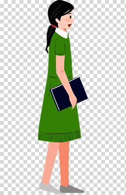 편집이미지 드레스 패션 컬러 아침 풍경 소녀 뒷모습 책 초록색 학습 편안함 PNG 오후 스타일 주간 옷 여자 교육 어린이 뷰포인트 감각 파일형식