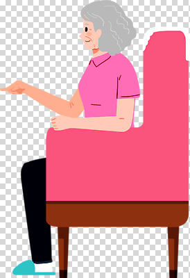 편집이미지 노년 행복 할머니 가족 함께함 대화 사랑 미소 손짓 일상 소파 시간 편안함 PNG 여자 감정 컨셉 의자 관계 모션 표정 말하기 성인 라이프 감각 파일형식