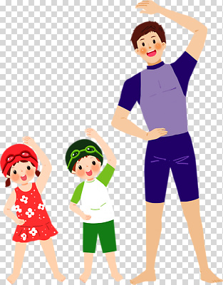 편집이미지 모자 수영복 어린이 바다 가족 모션 해변 여름 운동 수영 즐거움 격려 수영모 PNG 잡화 옷 계절 감정 관계 건강 사람 수상스포츠 수영용품 파일형식