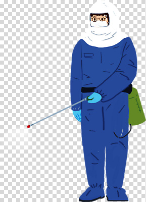 편집이미지 건강 마스크 안전 환경 작업 보호 위생 직원 공공장소 PNG 방역 분사기 방역복 질병예방 옷 컨셉 장소 질병 예방 파일형식