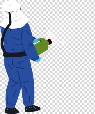 편집이미지 건강 안전 환경 장비 작업 보호 위생 청소 예방 용액 PNG 하수구 방역 소독 전문 방역복 시설물 옷 컨셉 파일형식